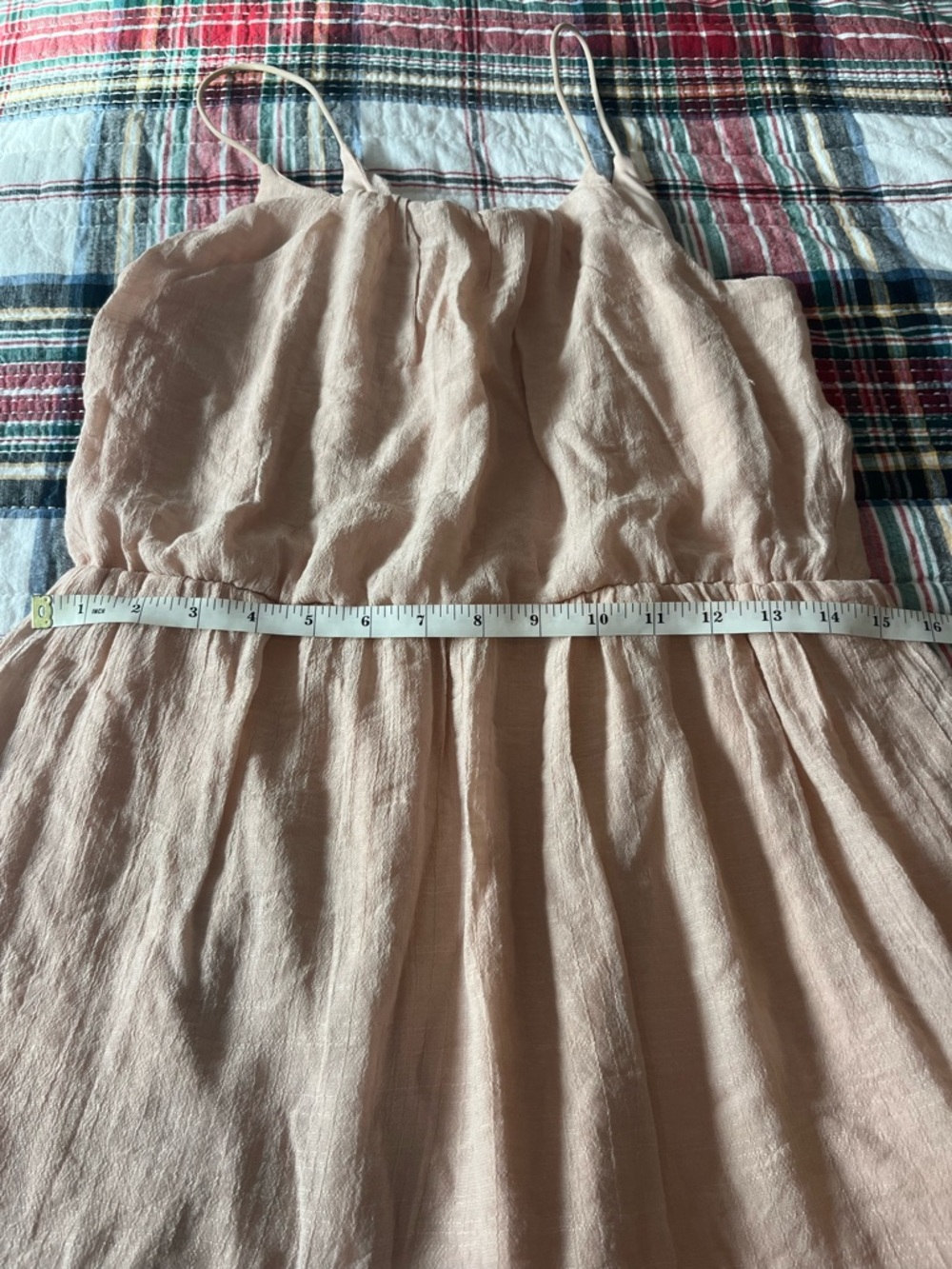 NWOT Boutique Pale Blush Feminine Summer Balletcore Women’s Dress - Picture 8 of 8